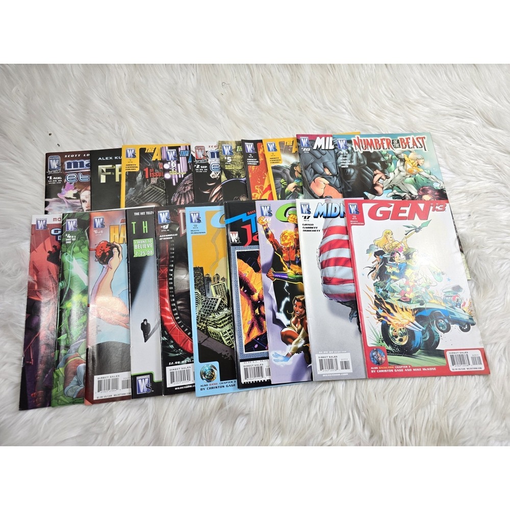 Wildstorm Random Comics - 20 Comic Books!  Comics Great Condition! B27